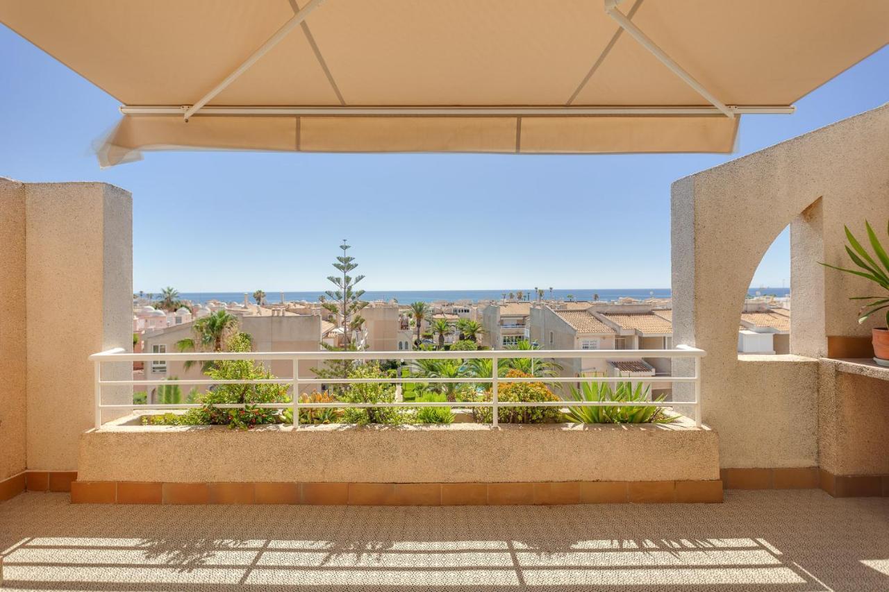 Flamenco Penthouse Sea View & Swimming Pool Lägenhet Torrevieja Exteriör bild